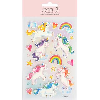 Jenni B Unicorn Rainbow Multi 17Pcs