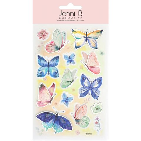 Jenni B Butterfly Watercolour Pastel