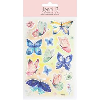 Jenni B Butterfly Watercolour Pastel