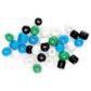 BEADS SEED  3.6MM MULTI BWGB 60G