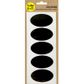 Stickers C Board Labels Oval 6 Sheets