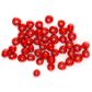 BEADS SEED  3.6MM RED 60G