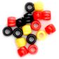 PONY BEADS 6MM RYB MIX 50G