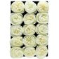 Peony Heads 40Mm 15Pc White