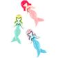 RESIN MERMAIDS 6PCS