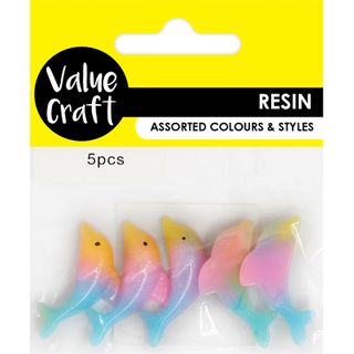 RESIN DOLPHIN 5PCS