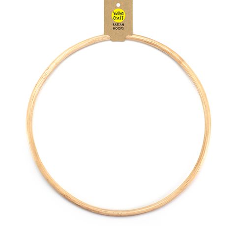 Hoops Rattan Hoop Natural 30Cm 1Pc