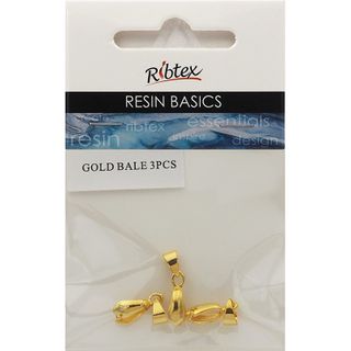 UV RESIN PENDANT BALE GOLD