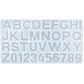 RESIN SILICON MOULD ALPHANUMERIC