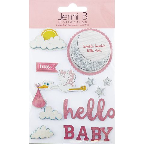 Jenni B Baby Girl Pink 14Pc