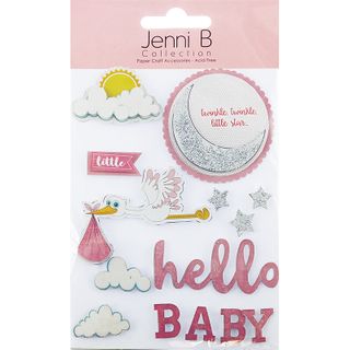 Jenni B Baby Girl Pink 14Pc