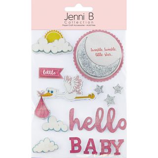 Jenni B Baby Girl Pink 14Pc