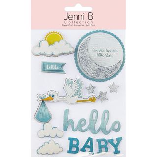 Jenni B Baby Boy Blue 14Pc