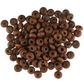 Bead Wood Rondelle 6mm Dark Brown 12G