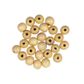 Bead Wood Round 12Mm Natural 30Pcs