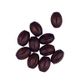 Bead Wood Oval 15X20mm Walnut 10Pcs