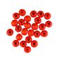 Bead Wood Round 8mm Orange 40Pcs
