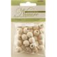 Bead Wood 12mm Round Natural Non Varnish