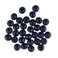 Bead Wood Round 8Mm Black 50Pcs