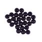 Bead Wood Round 12Mm Black 30Pcs