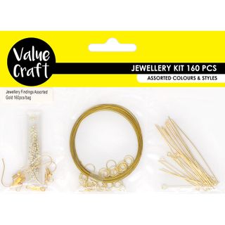 JF TRIPLE PACK ASST GLD COMPONENT 160PC