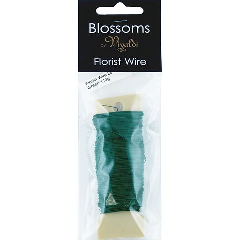 Floral Wire - Florist Wire 26Gauge Green