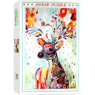 JIGSAW PUZZLE DEER NO. A-1084 1000PC
