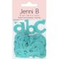 Blue Glitter Card Alphabet Letters 40 Pc