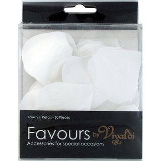 Favours Petals White 60Pcs