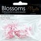 Flower Satin Rose with Bow 10mm Pink