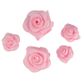 Flower Grub Rose Mixed Baby Pink 18Pcs