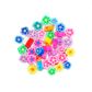 POLYMER CLAY BEAD 10MM FLOWERS 25PC PACK