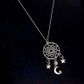 CHARM METAL DREAMCATCHER MOON 1PC