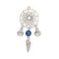 Charm Metal Dreamcatcher Shell Slv 1Pc