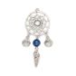 DREAMCATCHER SHELL CHARM SILVER 1PC