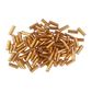 Bead Bugle Glass 6Mm Gold 25G