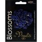 Flower Ribbon Rose 20Head Royal Blue