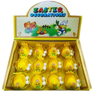EASTER CHICKS IN SHELL W-EGGS 12-BOX