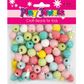 BB WOOD BEAD PASTEL MIX LRG 125g