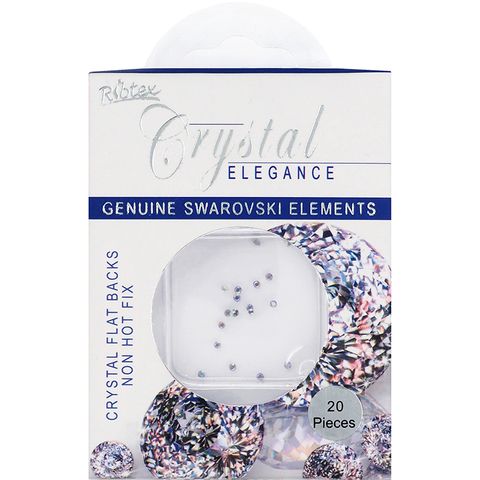 Swarovski Flat Back Ss3 Crystal Ab 20Pcs