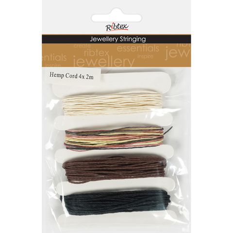 HEMP CRD BEIGE MULTI BROWN BLACK 4X2M