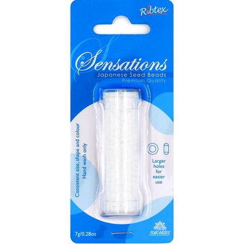 TOHO 2mm SEED BD OPAQUE GLOSS WHITE 7G