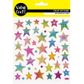 Stickers Irregular Stars Multi 1Sh