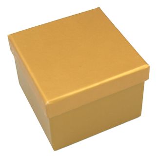 BOX SMALL 7.5CM X 7.5CM GOLD 1PC