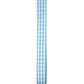 RIB 10MM GINGHAM BABY BLUE 3M