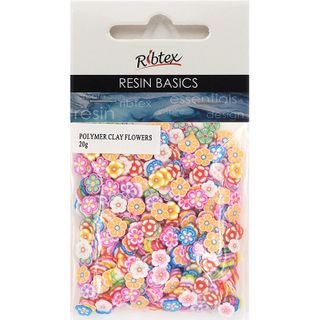 UV RESIN POLYMER CLAY FLOWERS 20G