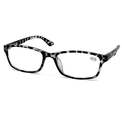 MAGNIFIED GLASSES CLR/BLK 0.75 1PC