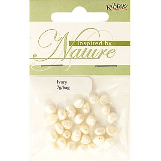 Bead Freshwater Pearl Ivory 7G