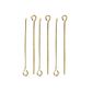 Eye Pins 35mm Gold 10Pcs