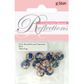 Blue Round Cloisonne Bead 10 Pc 8mm